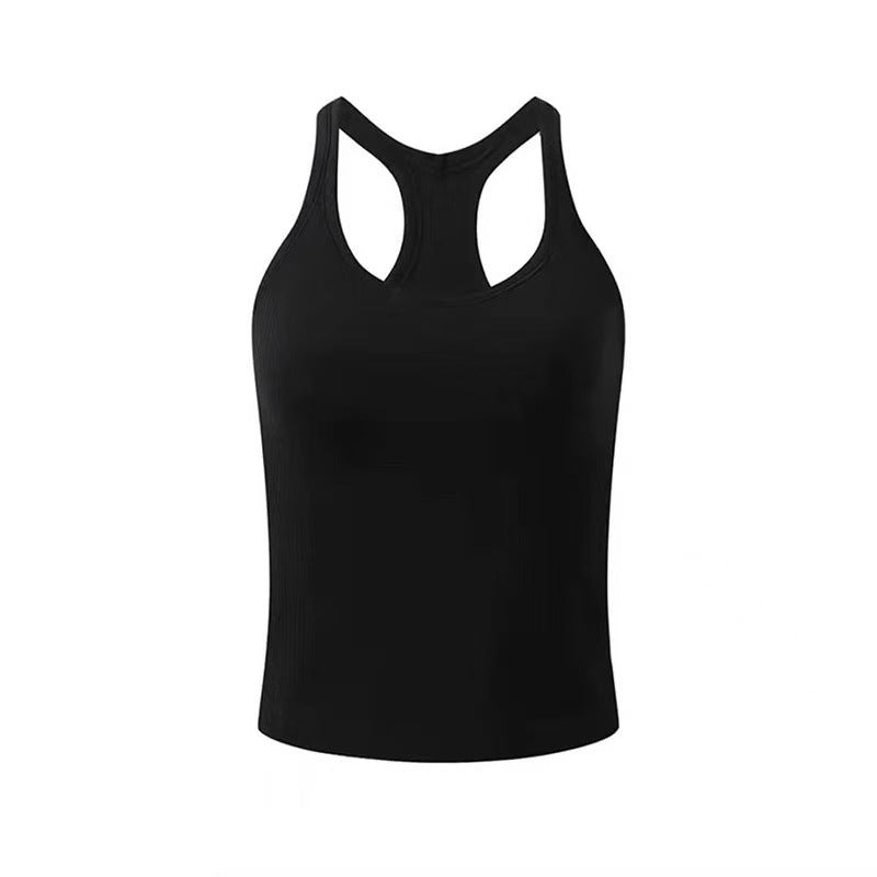 Women's Yoga Sports Vest Breathable Workout Tank for Outdoor & Gym