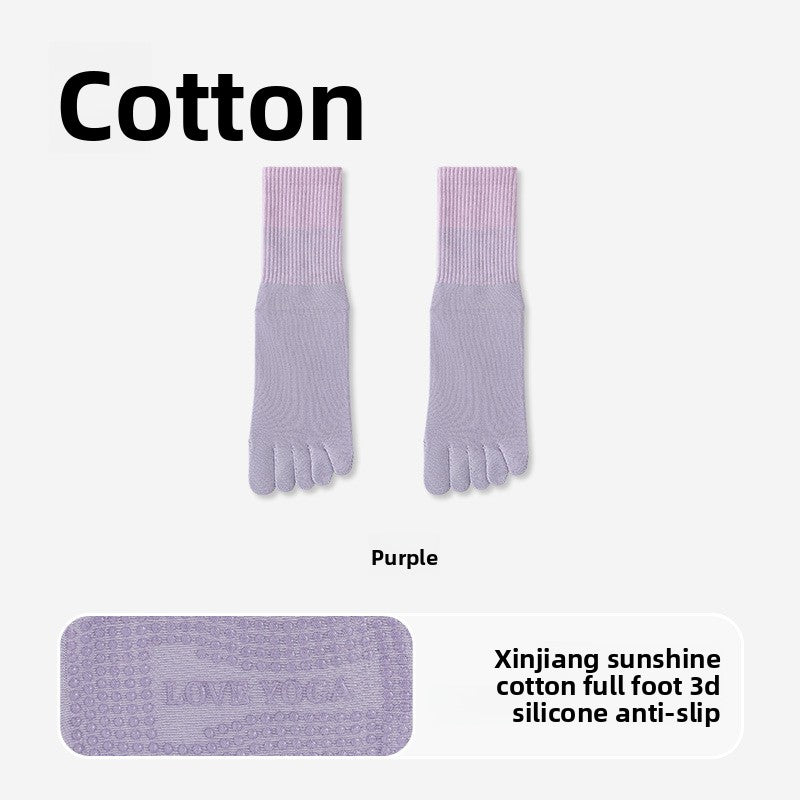 Yoga socks women's five-finger socks