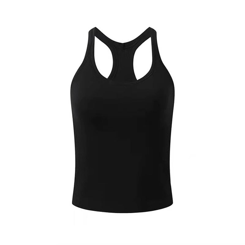 Women's Yoga Sports Vest Breathable Workout Tank for Outdoor & Gym
