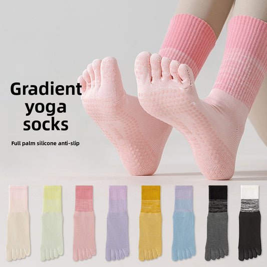 Yoga socks  women's five-finger socks
